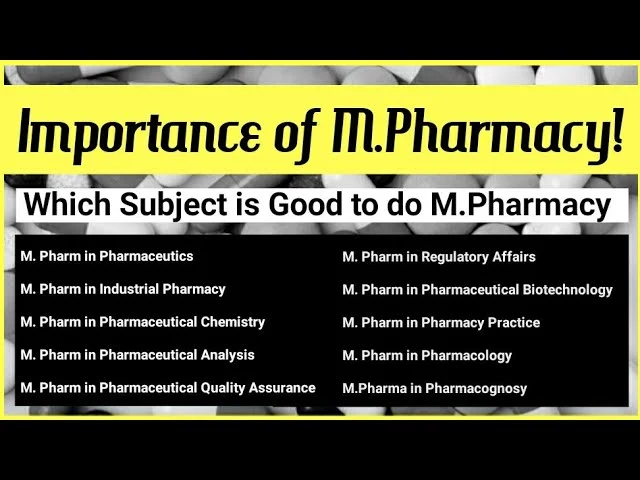 Importance of Pharmacy